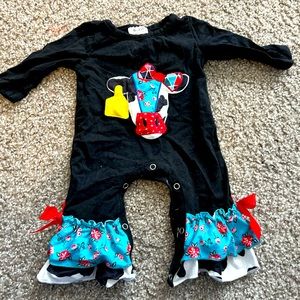 Boutique Little Cowgirl Onesie